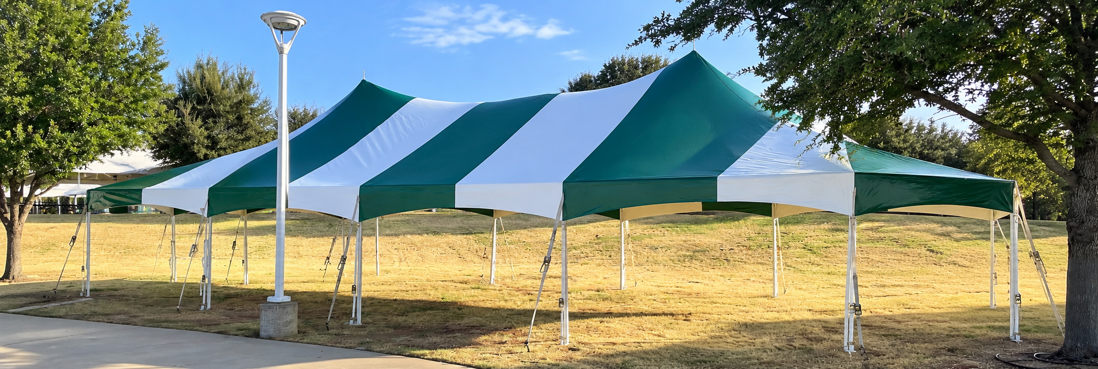 high peaked frame party tents